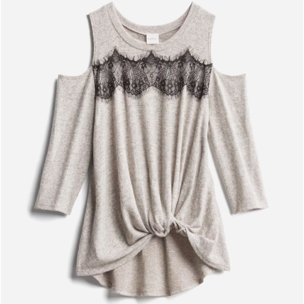 AWESOME KNIT Cold Shoulder Top! - Picture 12 of 16